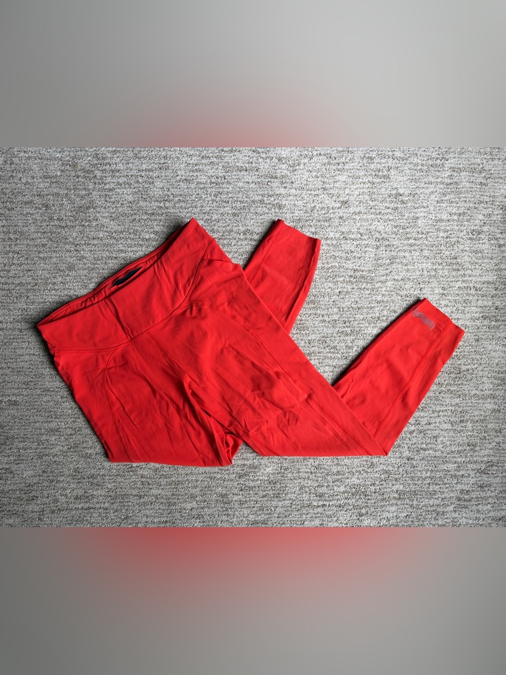 Janji 7/8 Pace Leggings Medium Cardinal